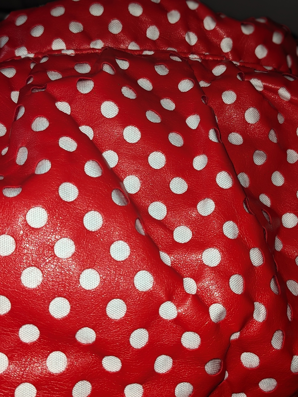 Altar'd State Red and White Polka Dot Shoulder Bag - Picture 8 of 8
